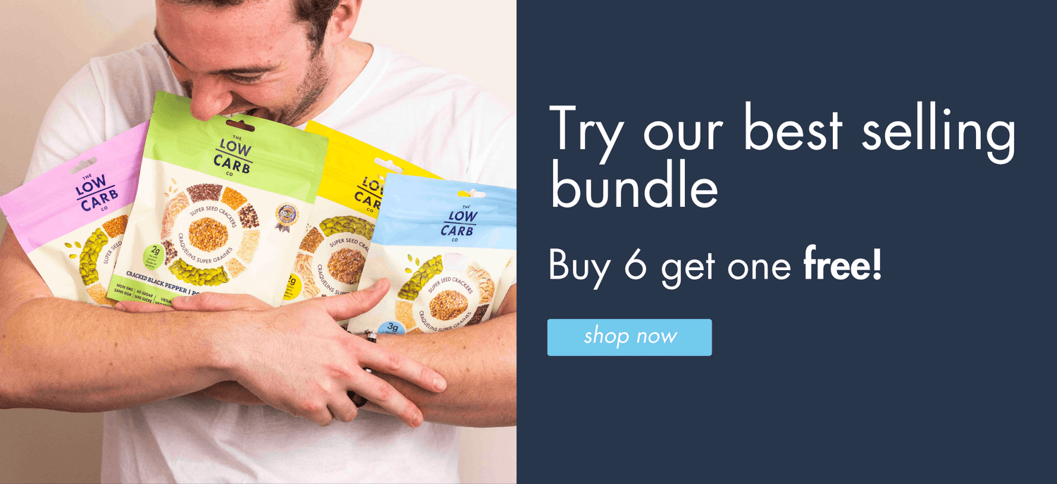 Low carb seed crackers bundle