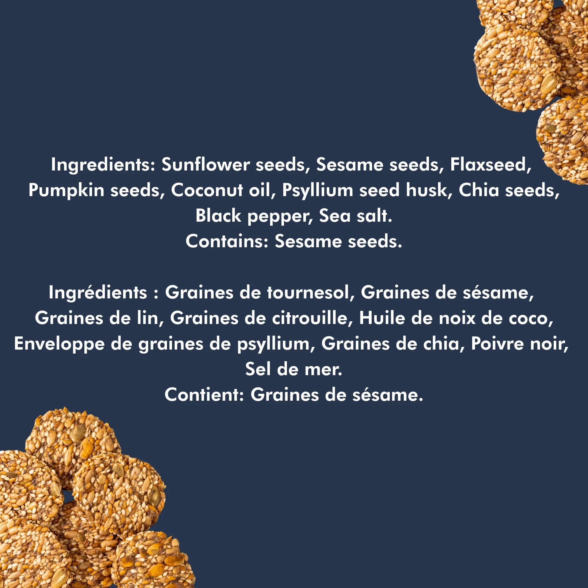 Super Seed Cracker Snacks