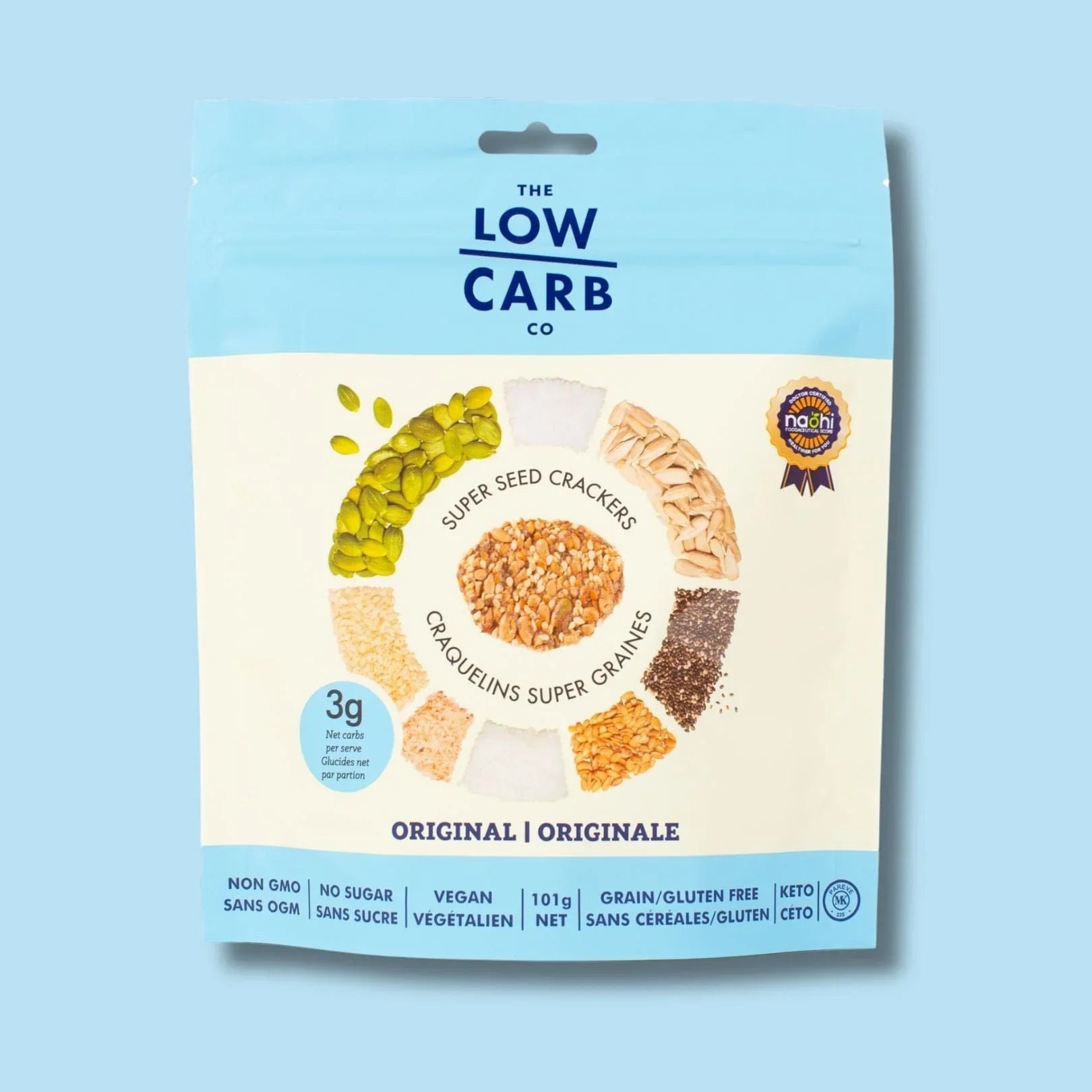 Super Seed Cracker Snacks