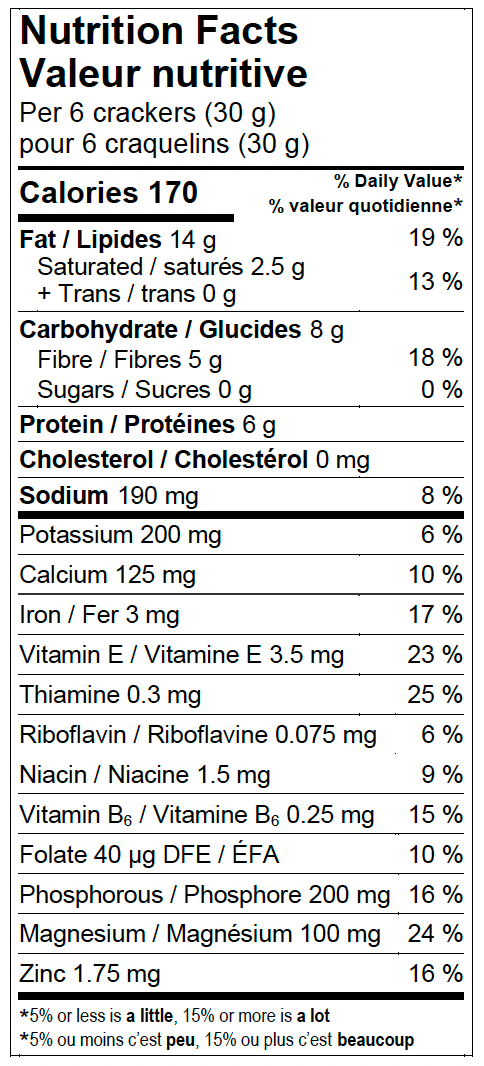 Super Seed Cracker Snacks