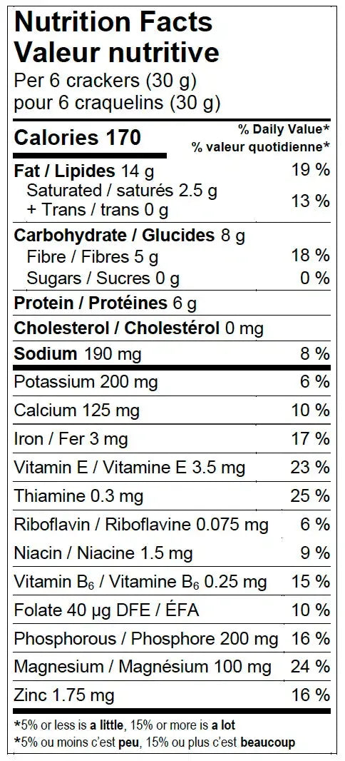 Super Seed Cracker Snacks